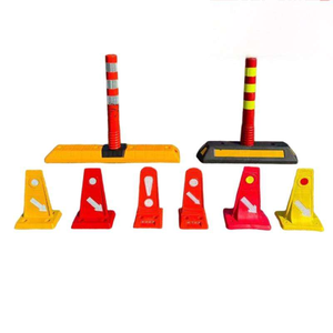 Delineateur de voie flexible de 285 mm pour la sécurité routière et le contrôle du trafic - Product Image 3