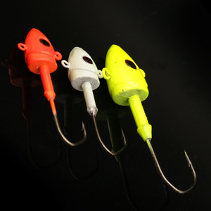 Lead Head <b>Hook</b> 7 15g 21g 28g 48g Bass Fishing Lure Freshwater Ocean Artificial Bait Soft Worm <b>Hook</b> - Product Image 2