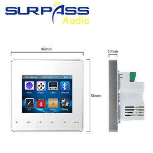 <span class=keywords><strong>Amplificateur</strong></span> domestique PW225A+2CR810 2*25W avec <span class=keywords><strong>clé</strong></span> tactile <span class=keywords><strong>Wifi</strong></span> pour Bluetooth Mini style mural - Product Image 3