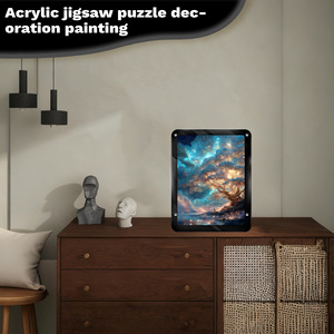 <span class=keywords><strong>Puzzle</strong></span> en acrylique pour adultes et enfants, jouet éducatif transparent à faire soi-même, décoration de maison unique, cadeau - Product Image 5