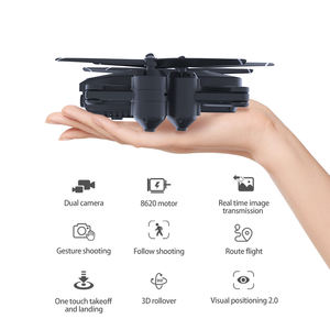 Cámara 4K profesional helicóptero con Drone doble cámara profesional Drones profesionales envío gratis Cmara Dron Hd 1080P - Product Image 4