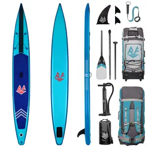 Cina OEM 8 '-14' gonfiabile stand up tavola da surf sup soft board surf foam race paddle board