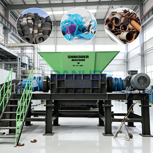 Trituradora DANUE de 150kW, Trituradora de Plástico de Doble Eje, Cuchilla de Acero con Alto Contenido de Carbono, Equipo de Reciclaje de Residuos a Prueba de Atascos - Product Image 1