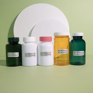 ขวดบรรจุภัณฑ์ยาเปล่าสีขาวสีเหลืองอำพัน175cc 170cc 160cc 150cc 180cc ทางการแพทย์ - Product Image 1