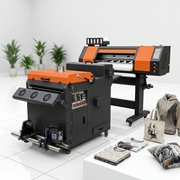 Imprimante DTF commerciale 70 cm pour film PET, machine d'impression par transfert thermique pour vêtements, textiles et production de logos personnalisés