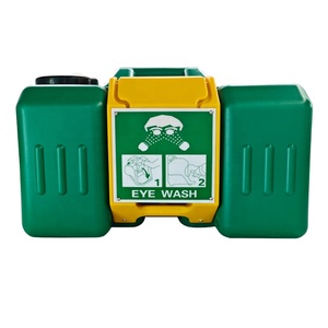 Lavaojos de <span class=keywords><strong>Laboratorio</strong></span> de Seguridad, <span class=keywords><strong>Ducha</strong></span> de <span class=keywords><strong>Emergencia</strong></span> y Estación de Lavaojos de 8 Galones, Verde, EPP, Lavaojos Portátil - Product Image 2