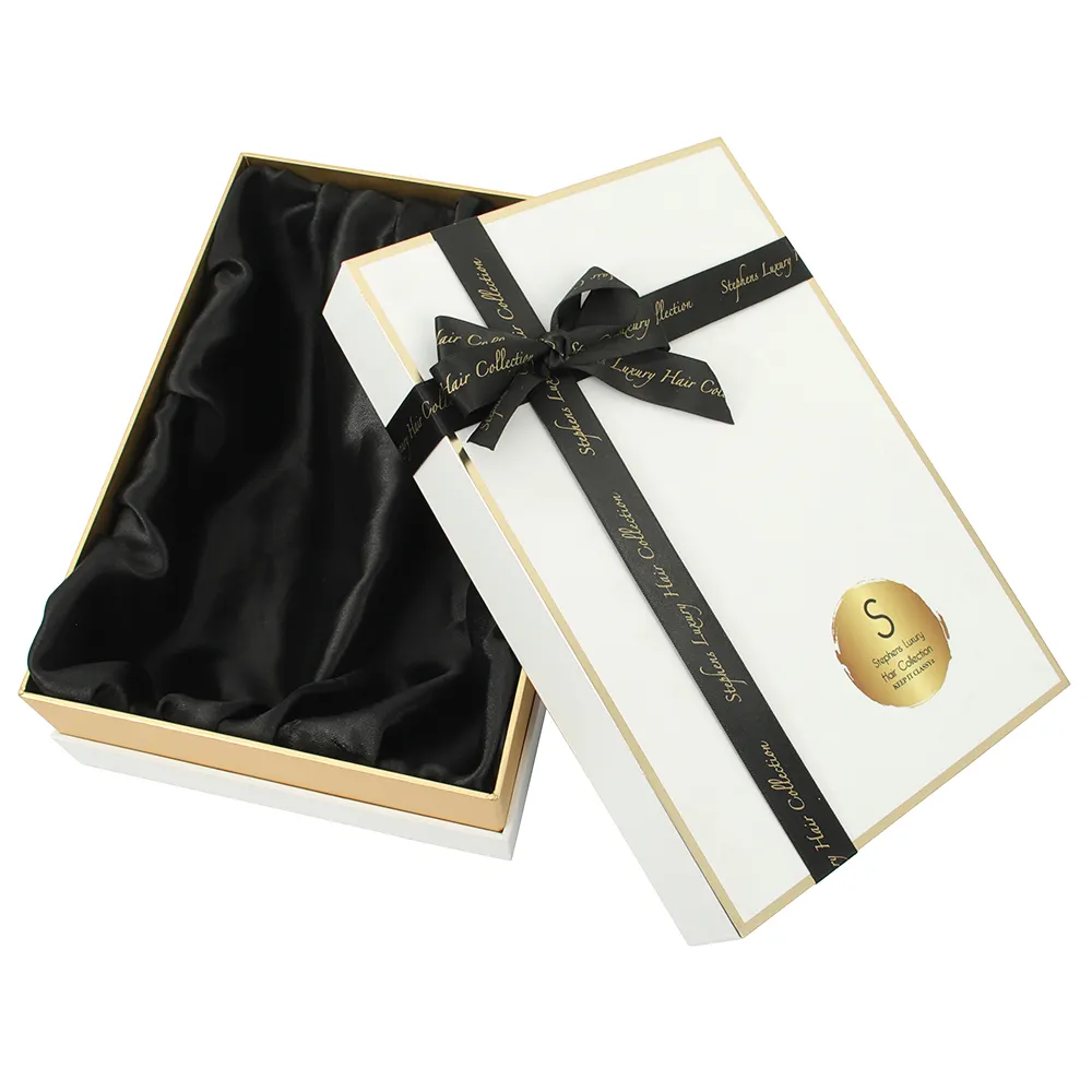 WALKIN – boîte d'extensions de cheveux personnalisées de luxe, boîtes de conception personnalisée pour emballage de cheveux cadeau