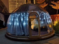 Dôme en verre modulaire imperméable See Star View Pod PC pour hôtel, restaurant, café en plein air