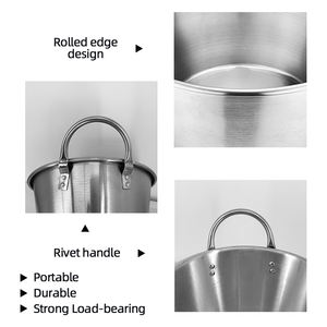 Vente en gros 5 tailles en option pour barbecue Extra Big Cazo en acier inoxydable Cazo <span class=keywords><strong>Pot</strong></span> pour cuisinière à gaz extérieure - Product Image 2