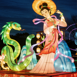 <span class=keywords><strong>Linterna</strong></span> Blanca Personalizada con Forma <span class=keywords><strong>de</strong></span> Serpiente, Decoración <span class=keywords><strong>de</strong></span> Parque Temático con Personajes <span class=keywords><strong>de</strong></span> Leyendas Chinas, Colección <span class=keywords><strong>de</strong></span> Regalos para Acción <span class=keywords><strong>de</strong></span> Gracias, Navidad y Pascua - Product Image 2