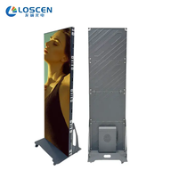 Afficheur LED pliable P2 P2.5, écran LED miroir P1.53 P1.86