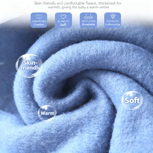 תבנית קריקטורה מזדמנים לילדים חליפת קפוצ 'ון 100% החורף פוליאסטר סגנון חדש - Product Image 5