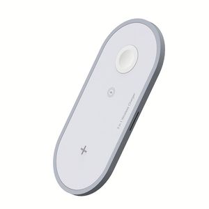Cargador Inalámbrico 3 en 1 Compatible con Relojes Serie 5/4/3/2/1/ para <span class=keywords><strong>Airpods</strong></span> <span class=keywords><strong>Pro</strong></span> - Product Image 2