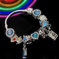 Nueva Pulsera de Cristal con Dijes para Niños, Joyería a Bajo Precio