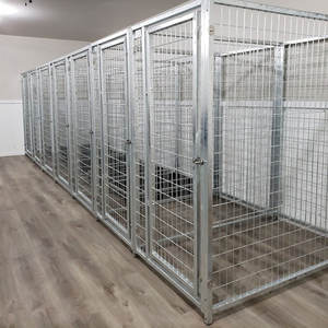 Easily Assembled Indoor/Outdoor Hot Dipped Galvanized 4*6*6ft Run <strong>Dog</strong> <strong>Kennel</strong> With Fight Guard - Product Image 1