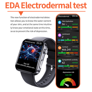 Nuevo Reloj Inteligente F310 2026 con Monitoreo de ECG y HRV, Detección de Caídas, Temperatura Corporal, Rastreador de <span class=keywords><strong>Salud</strong></span> y Ejercicio - Product Image 5