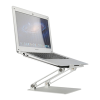 Soporte Ergonómico de Aluminio para Laptop, Ajustable en Altura, con Refrigeración, para Macbook y Laptops de Juego de 17 Pulgadas, en Oferta
