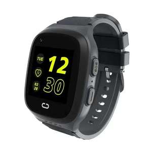 Montre connectée pour enfants, bracelet en silicone rose et violet, écran tactile, GPS, appel SOS, suivi d'activité, moniteur de fréquence cardiaque, moniteur de sommeil, étanche IPX7 - Product Image 2