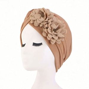 Vente en gros de turbans à volants en polyester décontractés pour femmes avec logo personnalisé - Toutes saisons, ajustables - Product Image 6