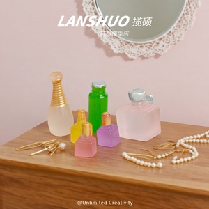 Accesorios de Resina para Cosméticos en Miniatura Lanshuo, Joyería DIY para Decoración de Casas de Muñecas, Unisex, 8-13 Años - Product Image 4