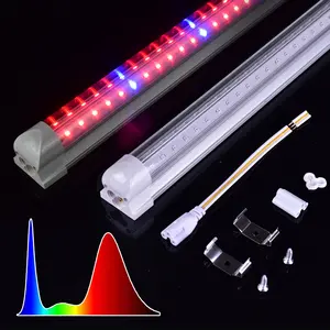 Indoor LED Growing Light Full 360 Degree 3 Modes Dimmable Flexible Spectrum Lamp Plant Red Blue Hydroponic Grow Light