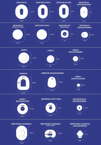 Parches Adhesivos para Sensores CGM <span class=keywords><strong>Freestyle</strong></span>, Resistentes al Sudor, de 10 a 14 Días de Duración, Parche Dexcom de Tela No Tejida, OEM/ODM, Seguridad Deportiva, Alta Calidad, Múltiples Unidades - Product Image 6