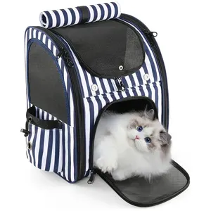 Portable Pet Carrier with Insulated Waterproof Nylon Pet Backpack for Cleaning and Traveling