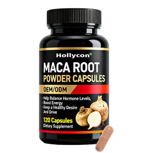 Erkekler ve kadınlar için OEM ve ODM toptan Maca kök tozu kapsül denge hormonu seviye sağlık diyet takviyesi sert kapsül - Product Image 2