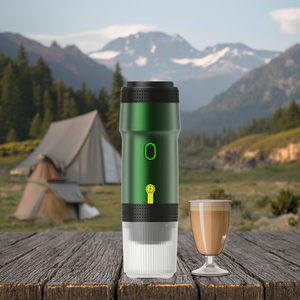 Cafetera Portátil de Diseño Nuevo 2025, Cafetera Espresso, Compatible con Cápsulas y Café Molido, para Oficina - Product Image 2