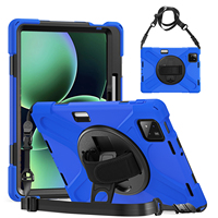 Housses de tablette en silicone pour Xiaomi Pad 8 8 Pro 7 7 Pro 11,2 pouces, porte-stylet, coque antichoc