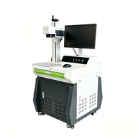 Machine de marquage laser à fibre industrielle Huike pour bijoux en or, argent, cuivre, montres, stylos, logos et numéros de série