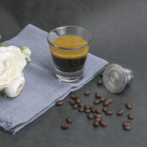 Nouvelle version SS304 XXL Double Capsule de <span class=keywords><strong>café</strong></span> Compatible avec <span class=keywords><strong>LOR</strong></span> Barista Machine Nespreso-s l'examen des capsules de <span class=keywords><strong>café</strong></span> or - Product Image 2
