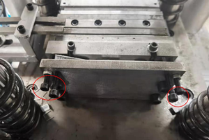 Thủy lực tự động carton niêm phong <span class=keywords><strong>STAPLE</strong></span> pin máy để làm <span class=keywords><strong>STAPLE</strong></span> móng tay - Product Image 5