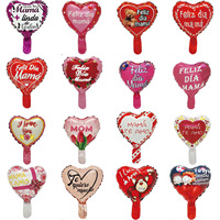 10 pouces espagnol saint valentin feuille ballons amour série fête décoration aluminium Film ballon fournitures jouets