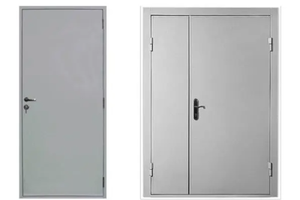 Fabrika toptan popüler çelik kapı kanalı güvenlik kapısı özel yanmaz kapı - Product Image 6