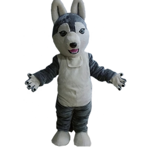 Costumi da Mascotte Lupo Hola Animal per Adulti - Product Image 1