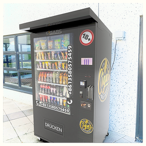 Distributeur automatique allemand pour l'extérieur, machine de vente en libre-service de nourriture et de boissons - Product Image 2