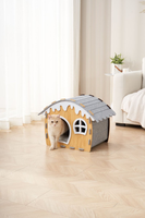 Nouveau produit en promotion : Nid pour chat en MDF/feutre écologique, jouet d'exercice et griffoir pour animaux de compagnie, pour intérieur et extérieur, personnalisable, toutes saisons