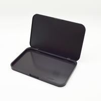 Palette de maquillage magnétique vide noir mat