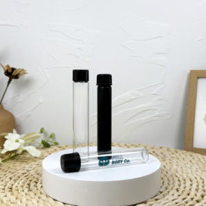 Bouchon résistant aux enfants Tube à essai en verre de taille de cône à vis avec capuchon résistant aux enfants - Product Image 2