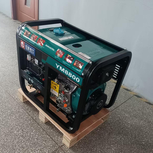Générateur portable diesel 4 temps refroidi par air à châssis ouvert, alternateur 100 % cuivre, démarrage électrique 12 V CC, certifié ISO pour - Product Image 4