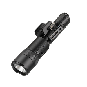 Lampe tactique professionnelle R9 2100LM étanche en aluminium avec laser <span class=keywords><strong>vert</strong></span> intégré et alimentation par <span class=keywords><strong>batterie</strong></span> 18650 - Product Image 4