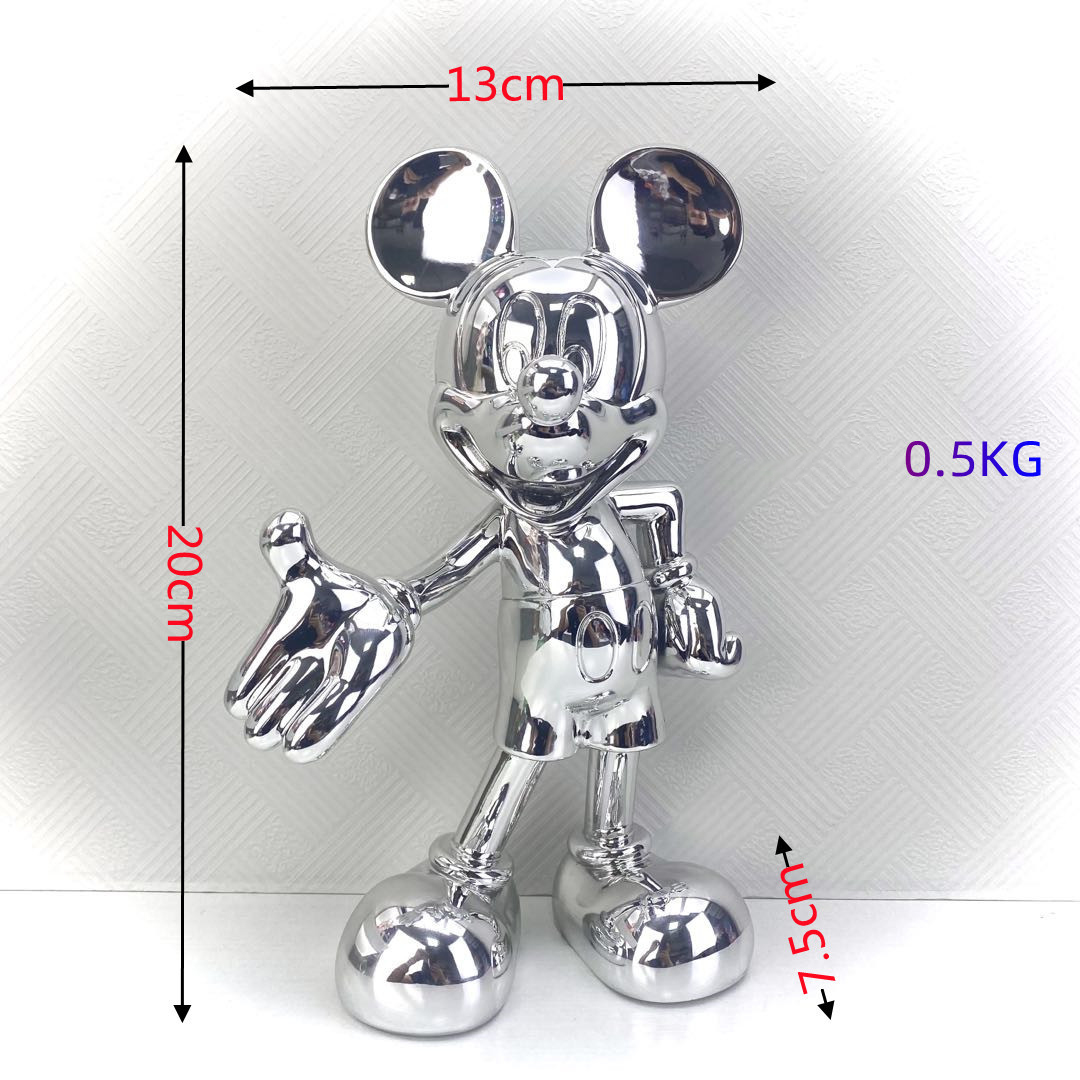 Small - Electroplated Silver