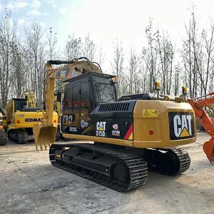 CAT usado 12 Ton 320 D 315D 312d Caterpillar 320D excavadora máquina de movimiento de tierras precio para la venta