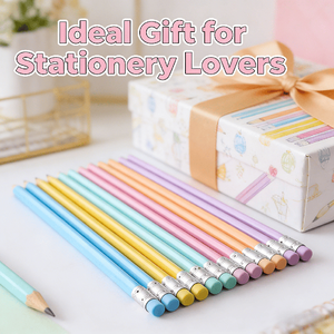 X323 X729 -1 Confezione da 4 Matite Colorate HB Assortite, Matite in <span class=keywords><strong>Legno</strong></span> con Design Carino - Product Image 5