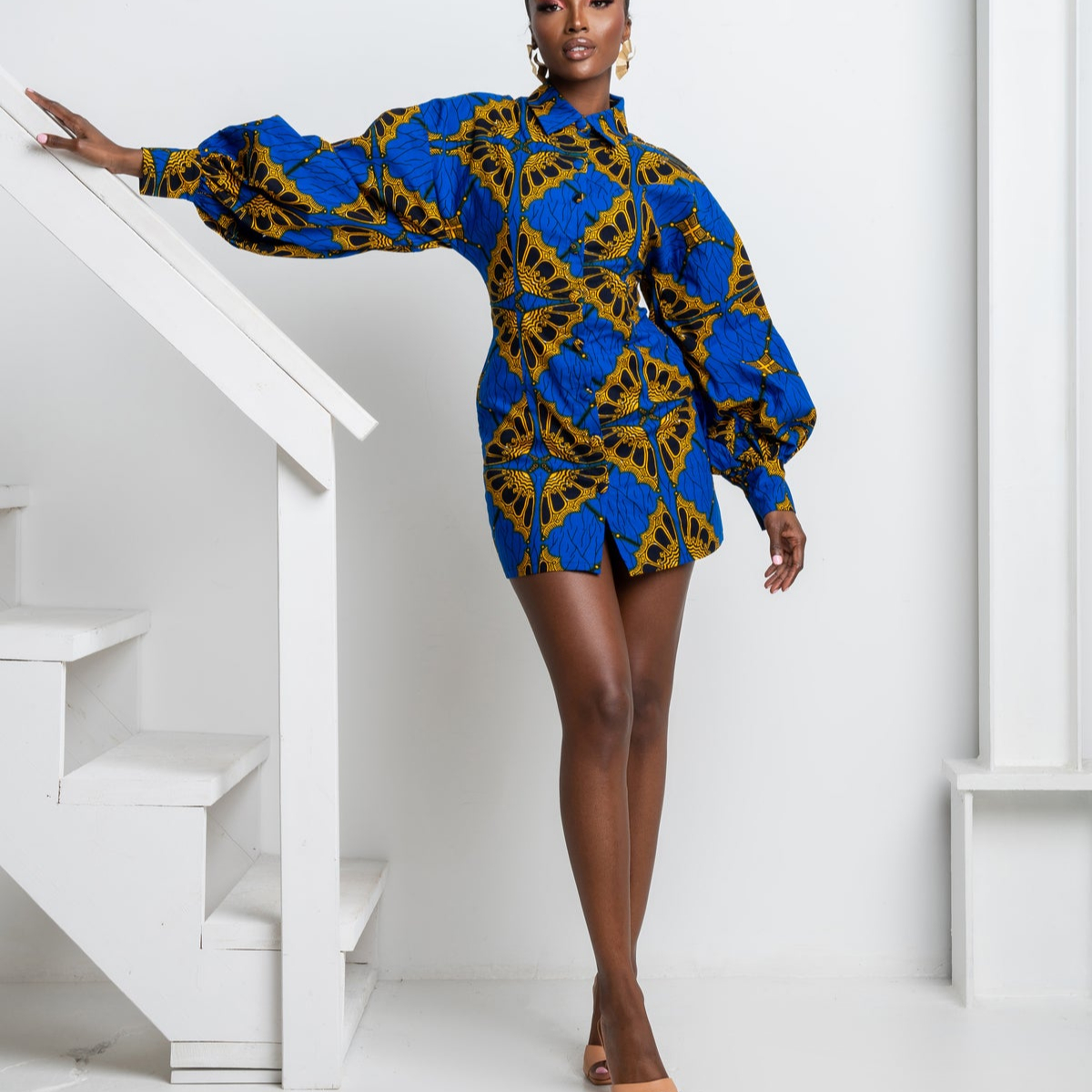 Ankara Shirt Dress Styles - Elegant & Versatile Women's Fashion Ankara Shirt Dress Styles - Elegant & Versatile Women's Fashion