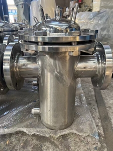 Công nghiệp xử lý nước lọc 4 inch giỏ lọc giỏ lọc với màn hình thép không gỉ - Product Image 5