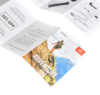 Conception personnalisée de haute qualité Cmyk Printing Luxury Graduation Business Medical Flyers Catalogue Trifold Brochures