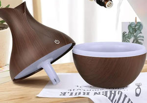 Wholesale Portable 130ML Wood Grain Cool Mist Mini USB Air <b>Humidifier</b> for Aromatherapy in <b>Cars</b> or Outdoors Essential Oil - Product Image 5