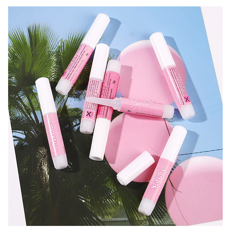 Профессиональный производитель, высокое качество, акриловые накладные ногти, клей 2 г, клей для ногтей